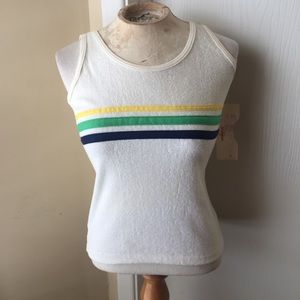 VTG Deadstock striped 70’s tank